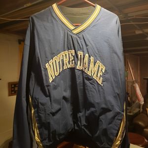 Notre Dame pull over.